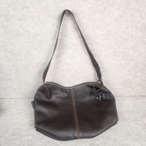 Boots N Bags Brown Leather Purse With Beads & braiding Boho Hippie Retro Vintage